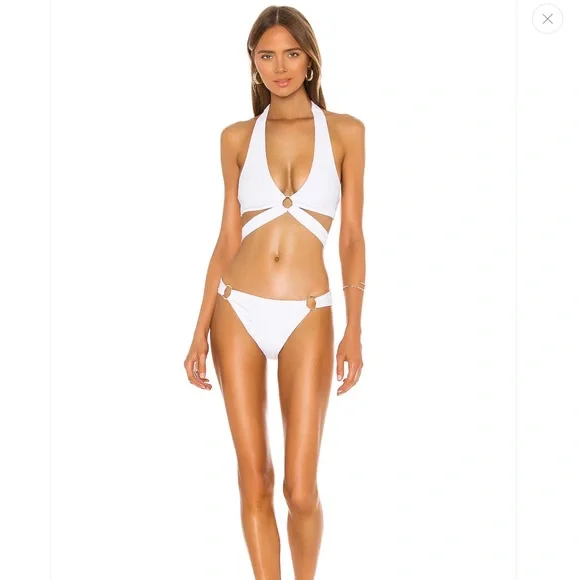 Tularosa Elisee Top in White, Size: XS - Picture 4 of 8